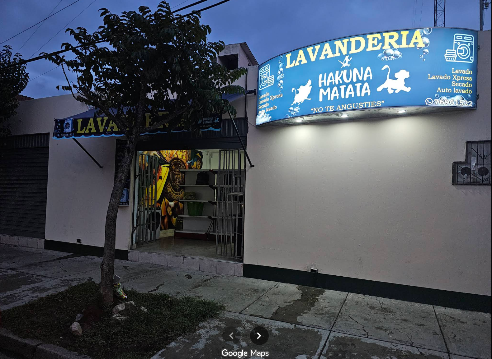 Lavandería Hakuna Matata en Cochabamba